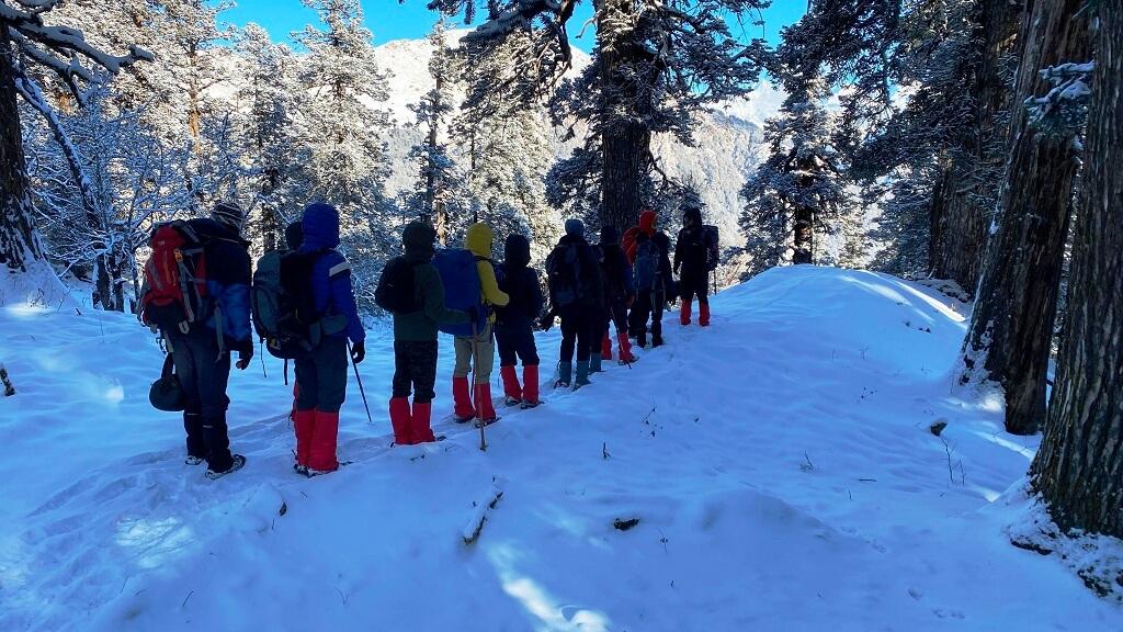 Kuari Pass Pangarchulla Peak Trek - 1